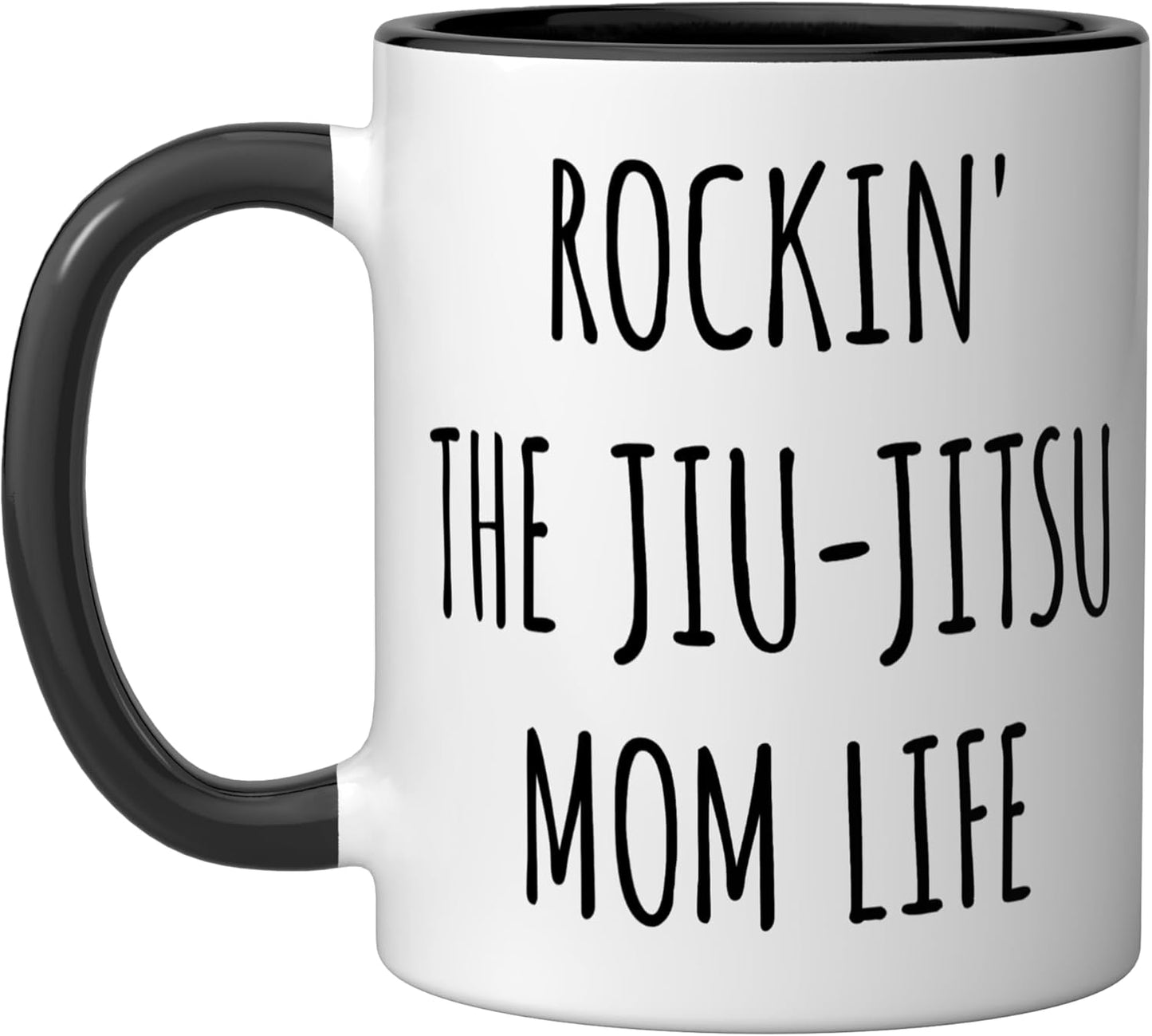 Taza Cerámica Mat Life Chaos Controller Negro/Blanco