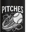 Botella de agua acero inoxidable aislada para béisbol