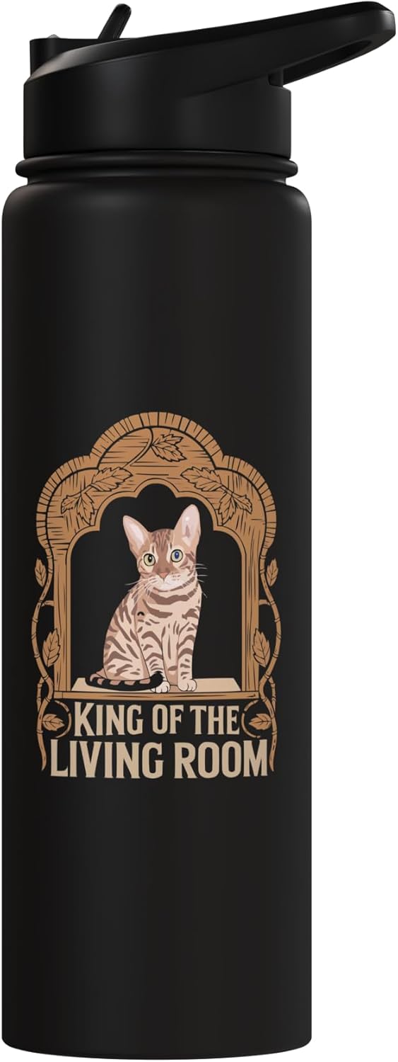 Botella agua térmica acero inox para gatos