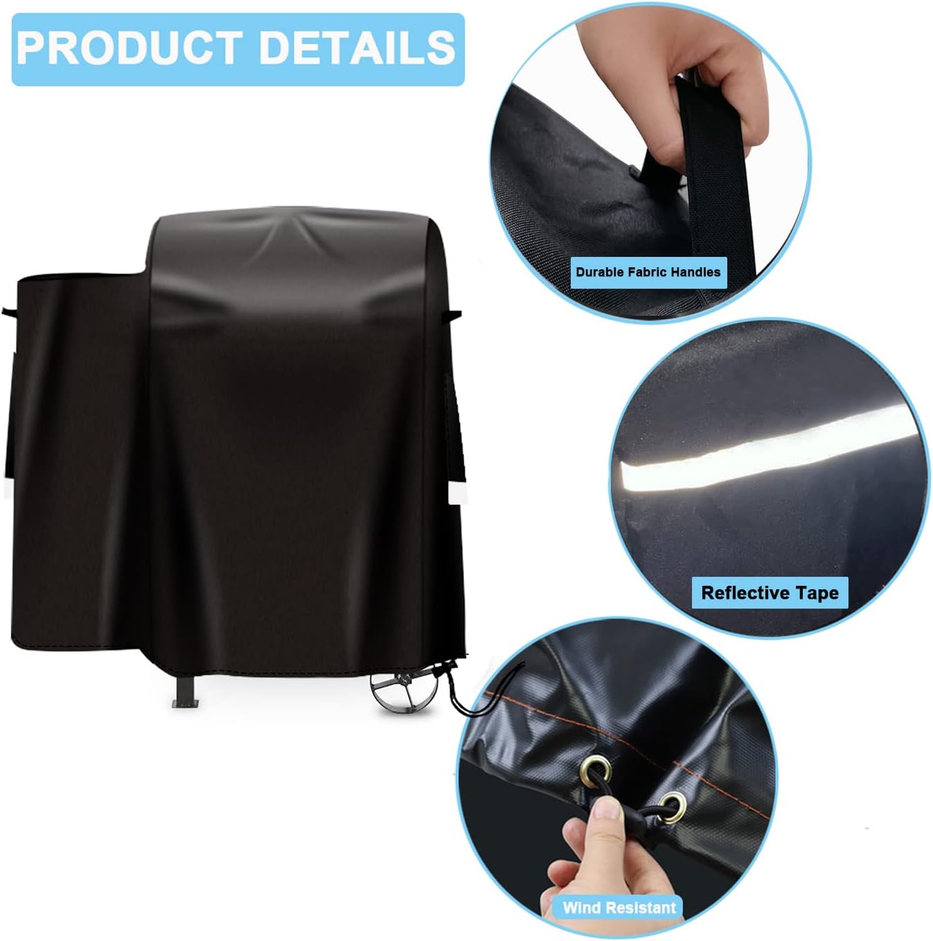 Cubierta impermeable 600D para parrilla Pit Boss 700FB