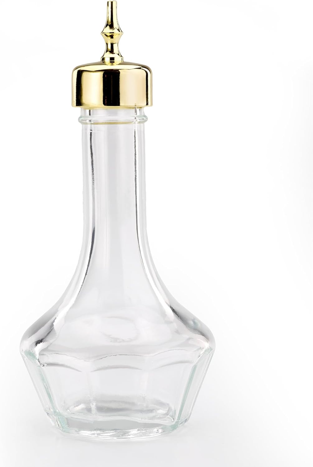 Botella Bitter con Tapa Dorada Enroscable 1.7oz