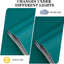Papel tapiz autoadhesivo 15.7x118pulg verde azulado extraíble