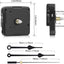Reloj pared cuarzo silencioso eje 0.63pulg
