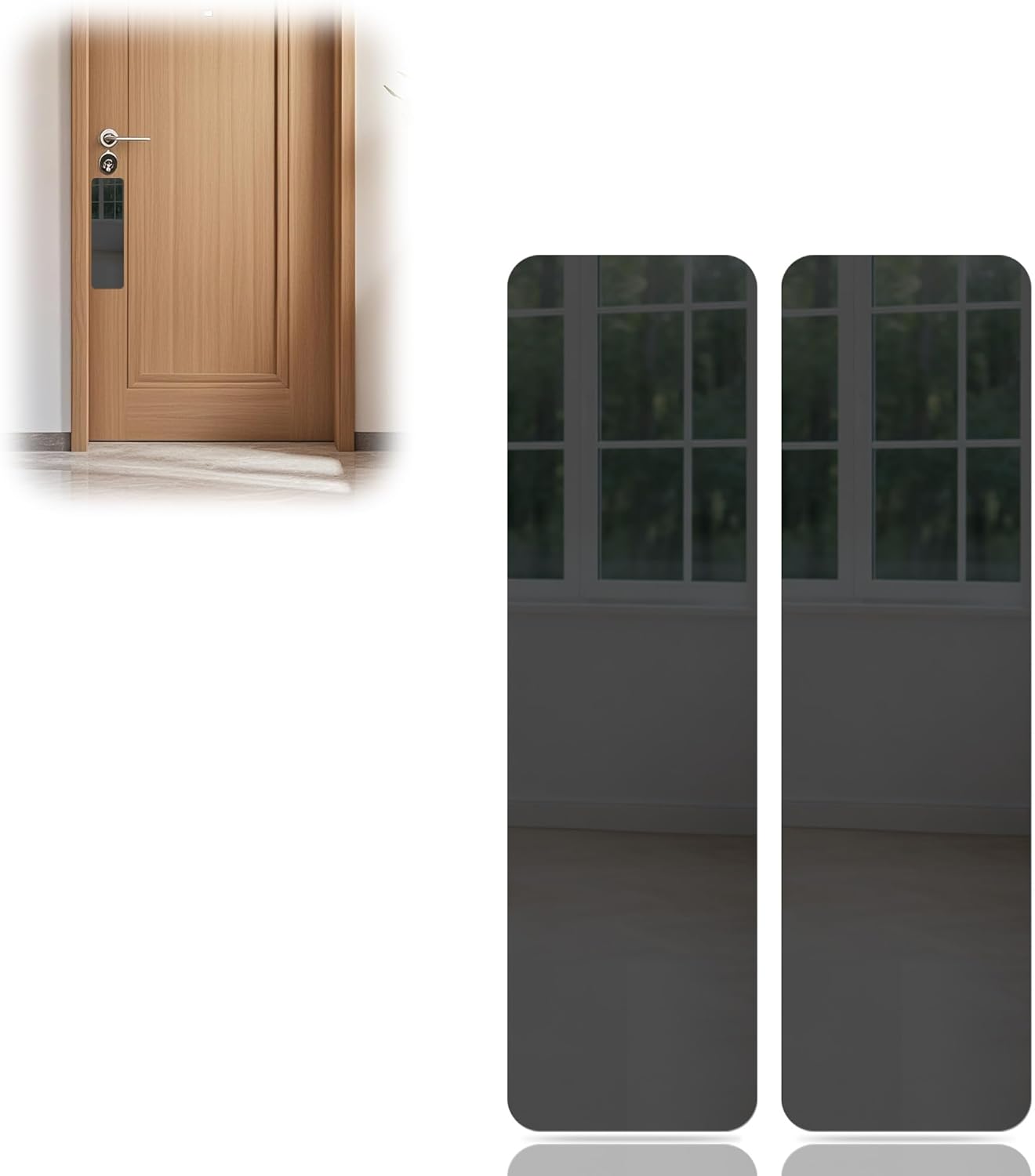 Placa protectora para puerta contra arañazos