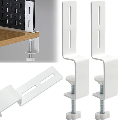 2 Pzas Soporte para Mesa de Oficina Metálico para Organizador
