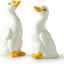 Set 2 Tapas Perno Inodoro Cerámica Pato Decorativo