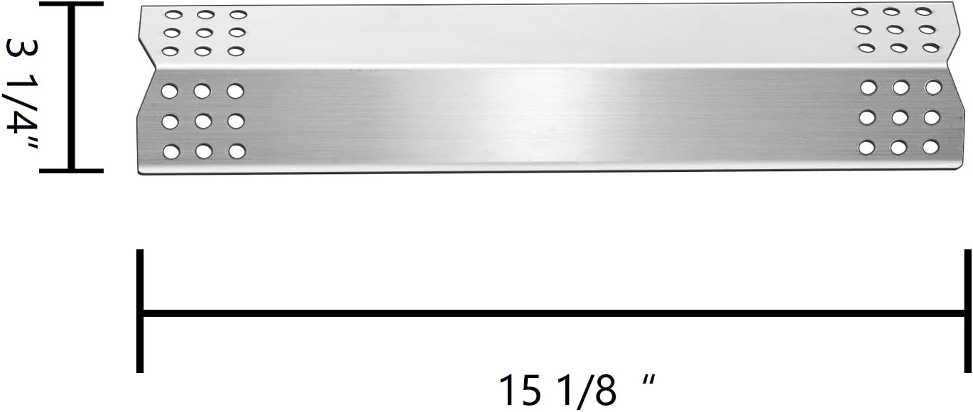 4 Pzas placas térmicas acero inox para Master Forge