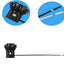 Enchufe E12 con cables 6pulg anillo roscado fenólico 75W