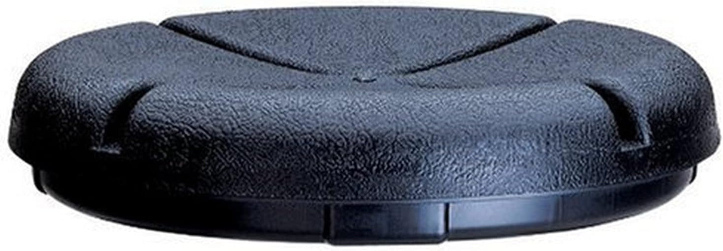 Asiento cubo plástico ligero 3 1/2-5gal color negro