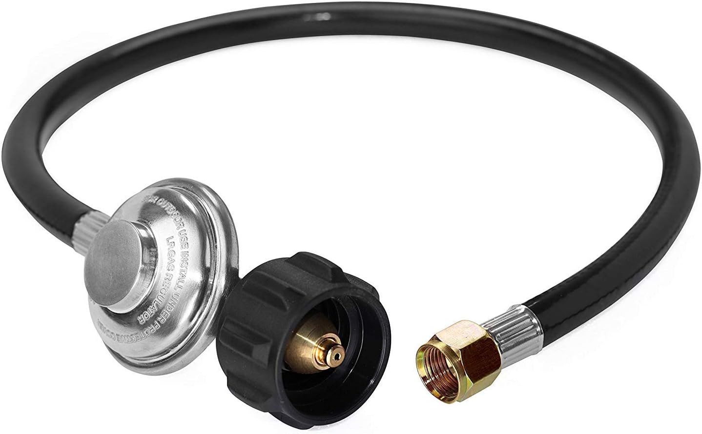 Regulador propano manguera universal para parrilla 2ft