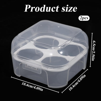 Contenedores huevos duros para camping y cocina