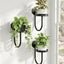 Macetas colgantes para plantas interiores soporte pared