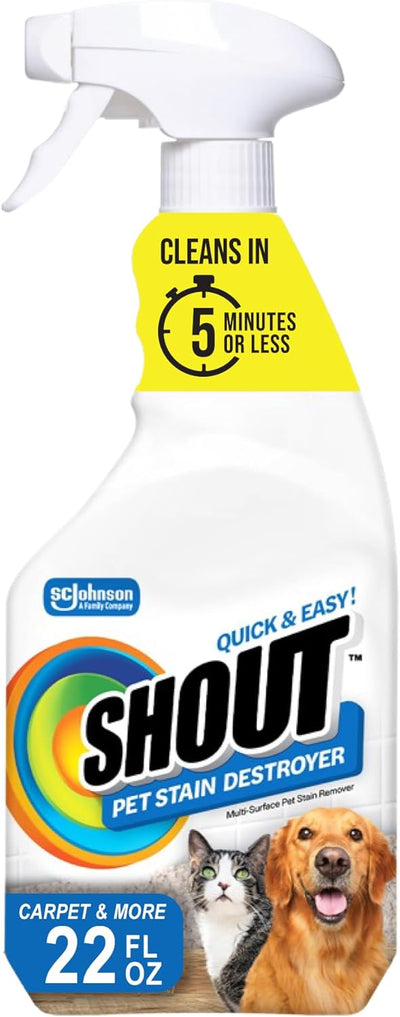 Spray quitamanchas mascotas para alfombras y superficies 22oz