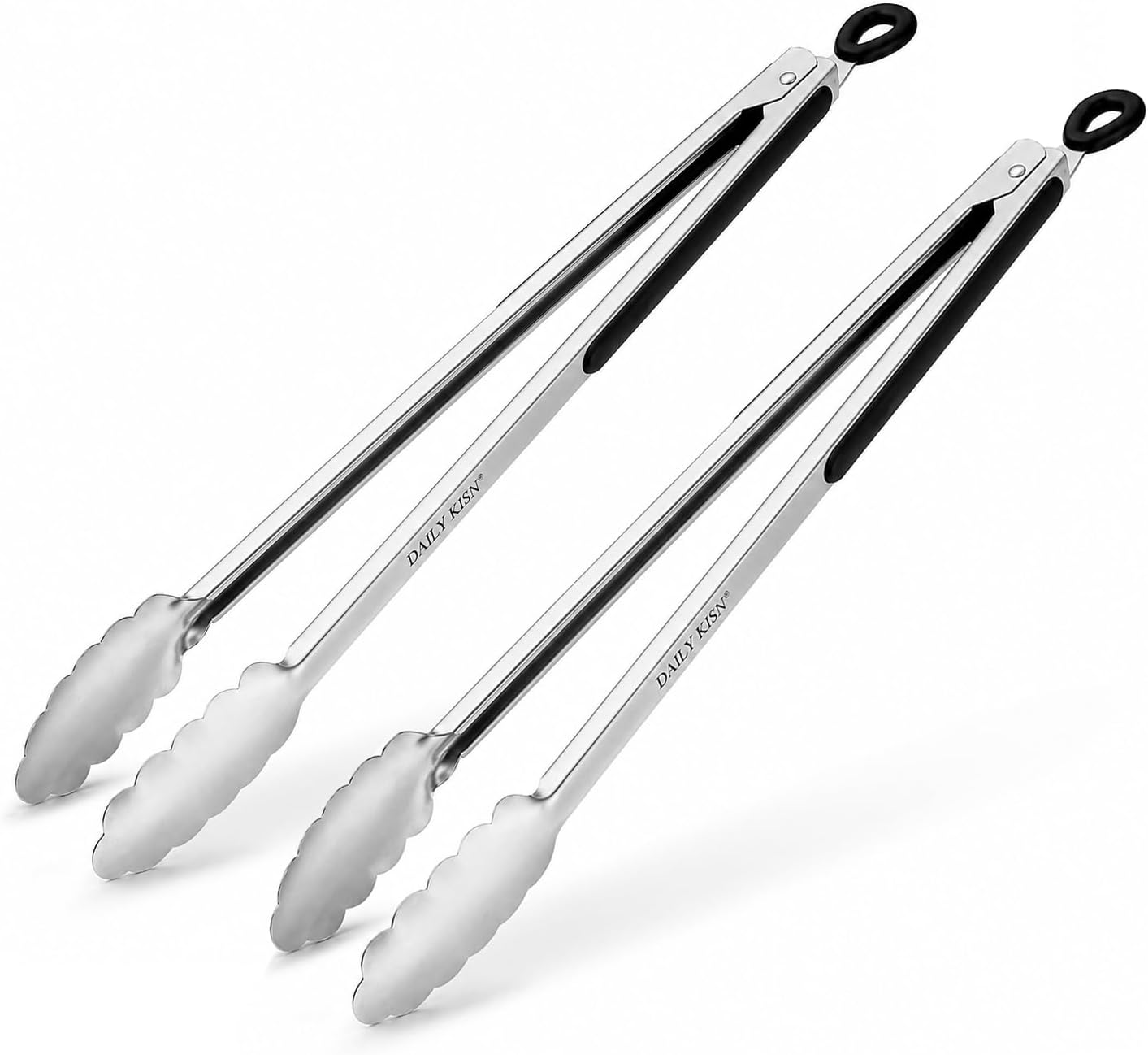 Pinzas BBQ acero inox 43cm 2 Pzas