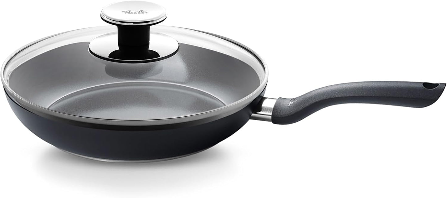 Sartén Cerámica 11pulg con Tapón Vidrio Sin PFOA