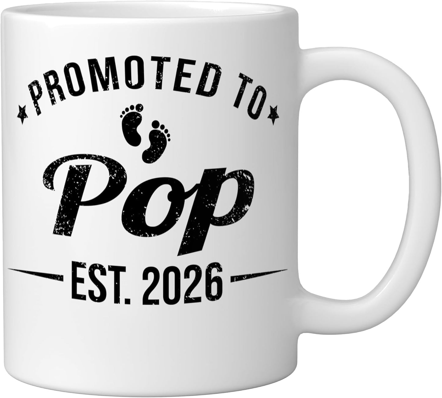Taza Cerámica Pop Estilo Humorístico Blanca