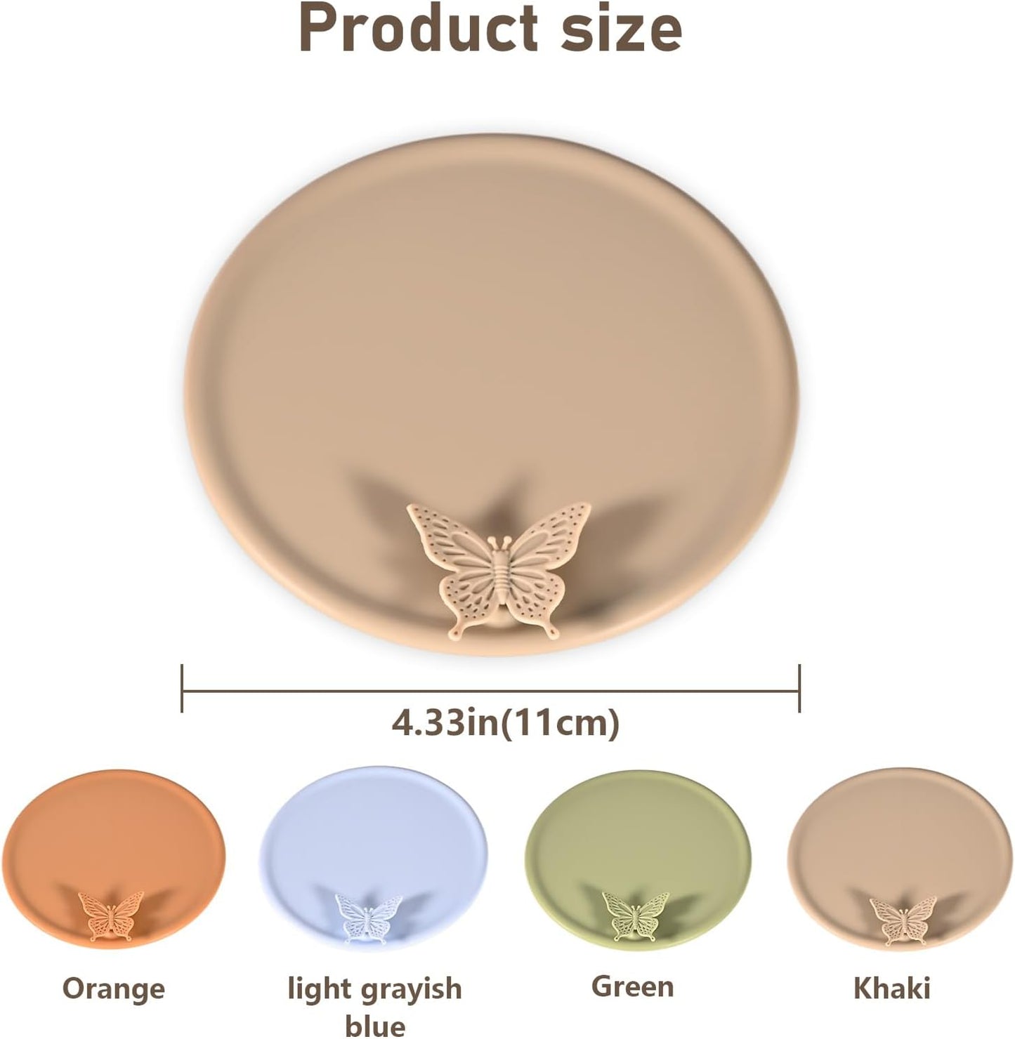 Fundas de silicona multicolor para tazas y teteras, paquete de 4
