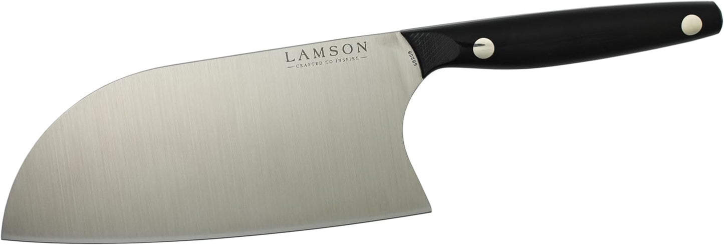 Cuchillo Santoku vintage 8pulg negro medianoche