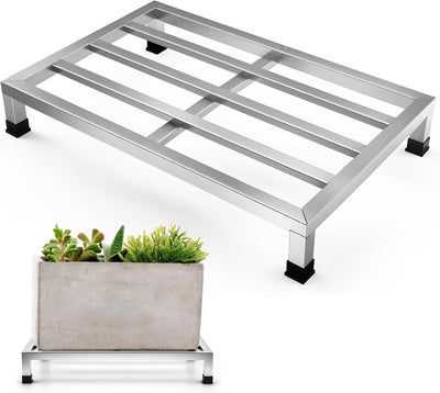 Estantería Acero Inox 23.6x15.8pulg Capacidad 800lb