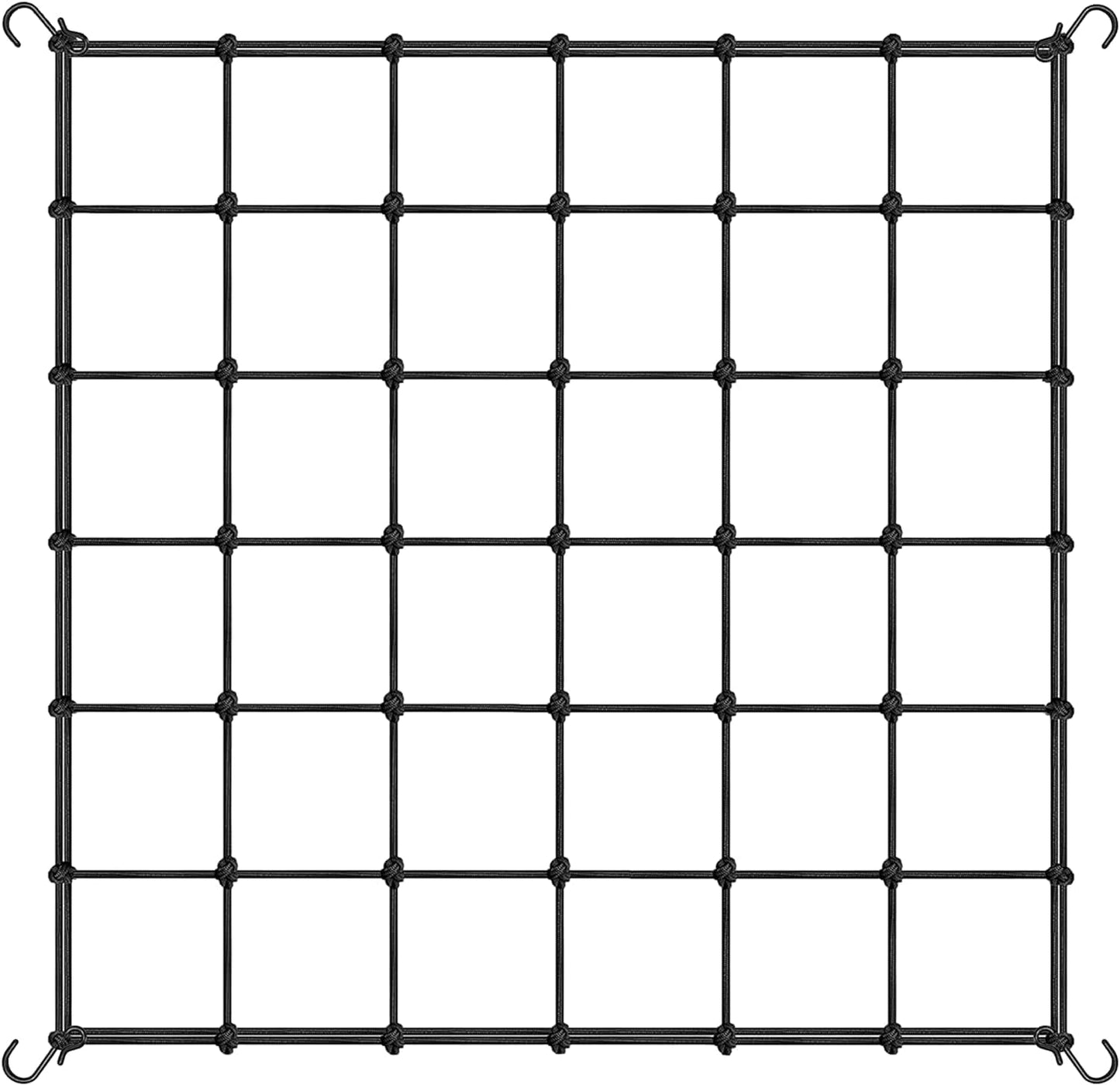 Red elástica 3x3ft con ganchos soporte hidropónico