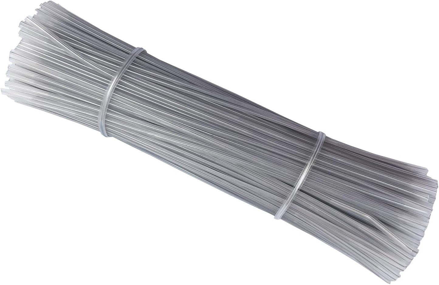 Lazo plástico transparente 6pulg reutilizables cables jardinería