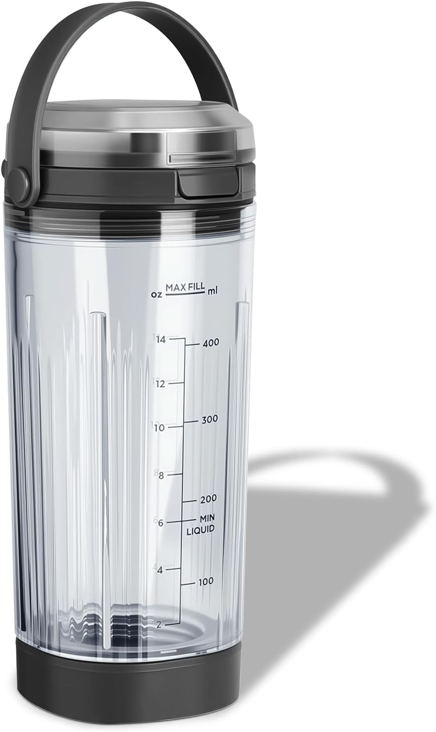Piezas de repuesto para vaso Ninja Blast 18 oz, tapa y tapa con asa
