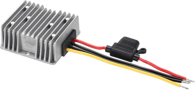Convertidor voltaje 24V a 12V 180W para coche con fusible
