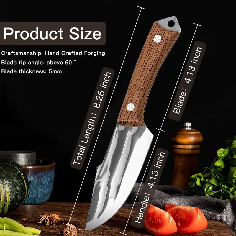 Cuchillo de chef profesional de 8.2 pulgadas acero inoxidable