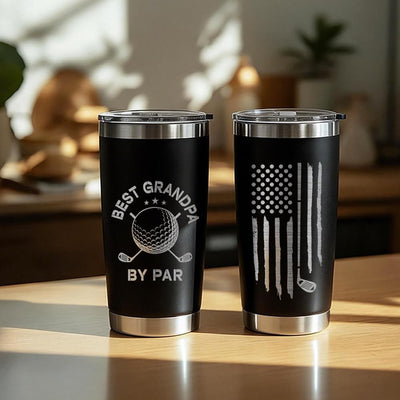 Vaso de golf regalo para abuelos y hombres golfistas