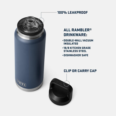 Botella térmica acero inox 36oz con tapón para sorbos