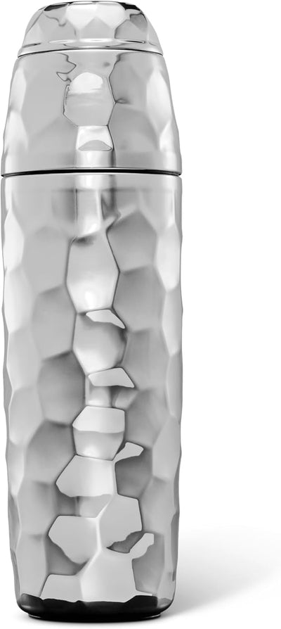 Coctelera HexClad aislada al vacío con jigger y colador integrados