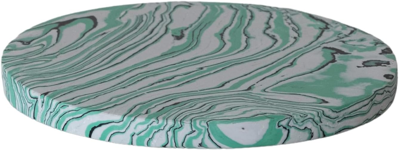 Tabla cortar queso piedra multicolor