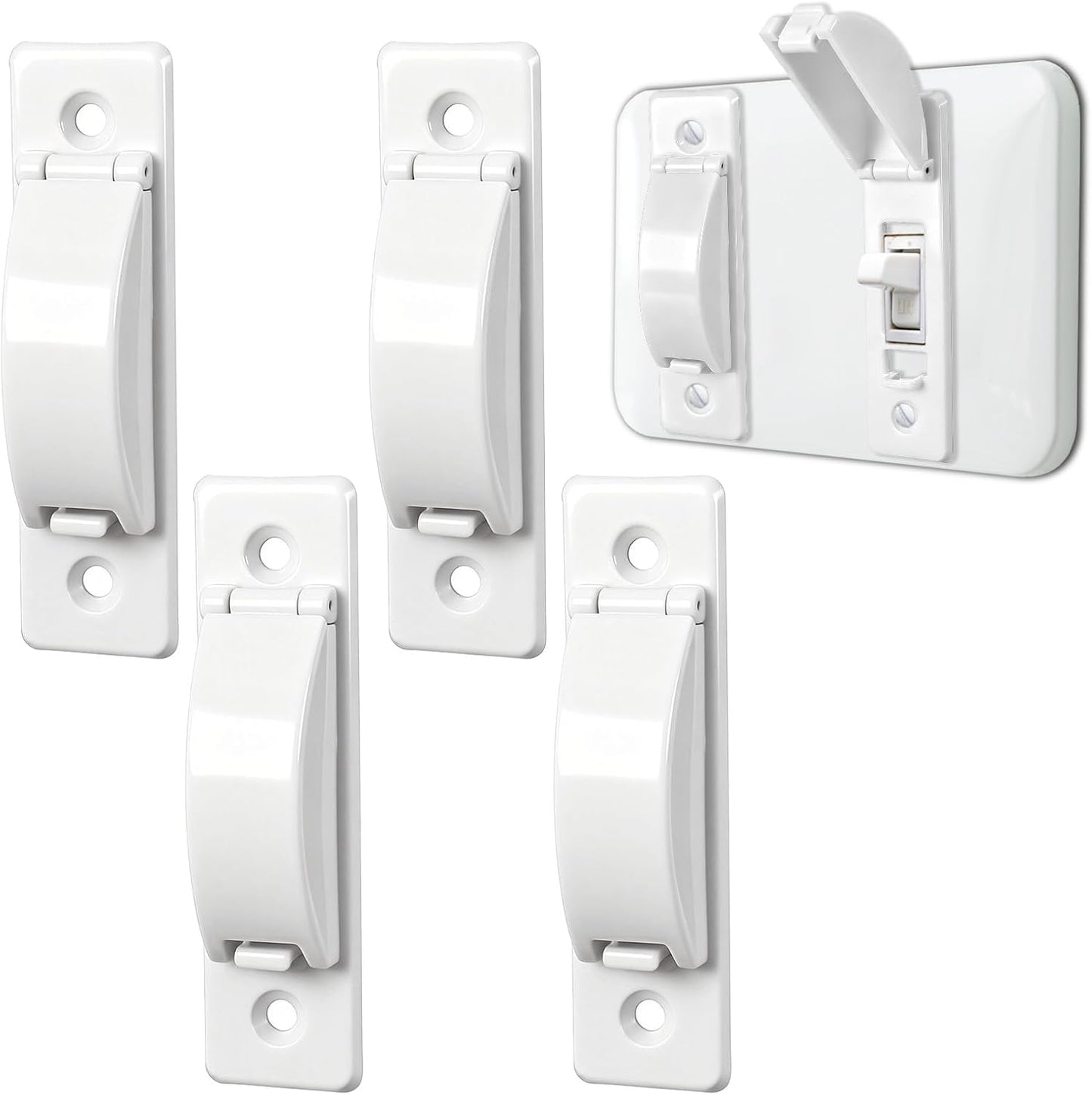 Pack 4 Protectores Interruptor Pared Prueba Niños