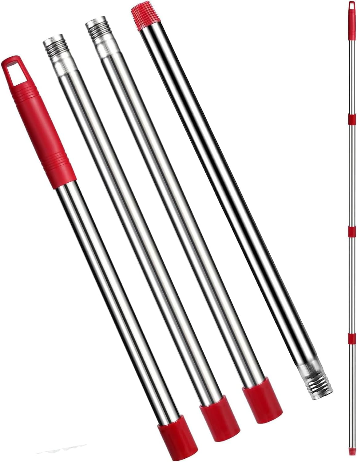 Mango trapeador giratorio comp 4 secciones 30-59pulg