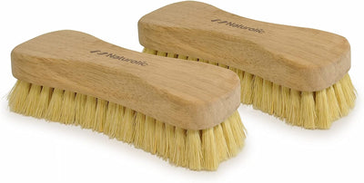 Juego 2 Cepillos Madera Tampico Piso Ducha Baño