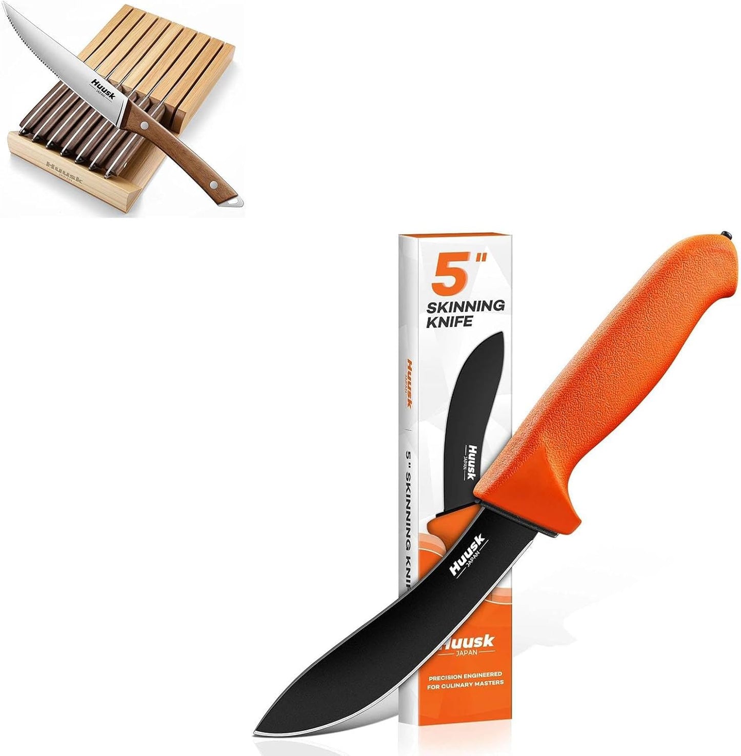 Set 8 Cuchillos para Filetear y Pelar