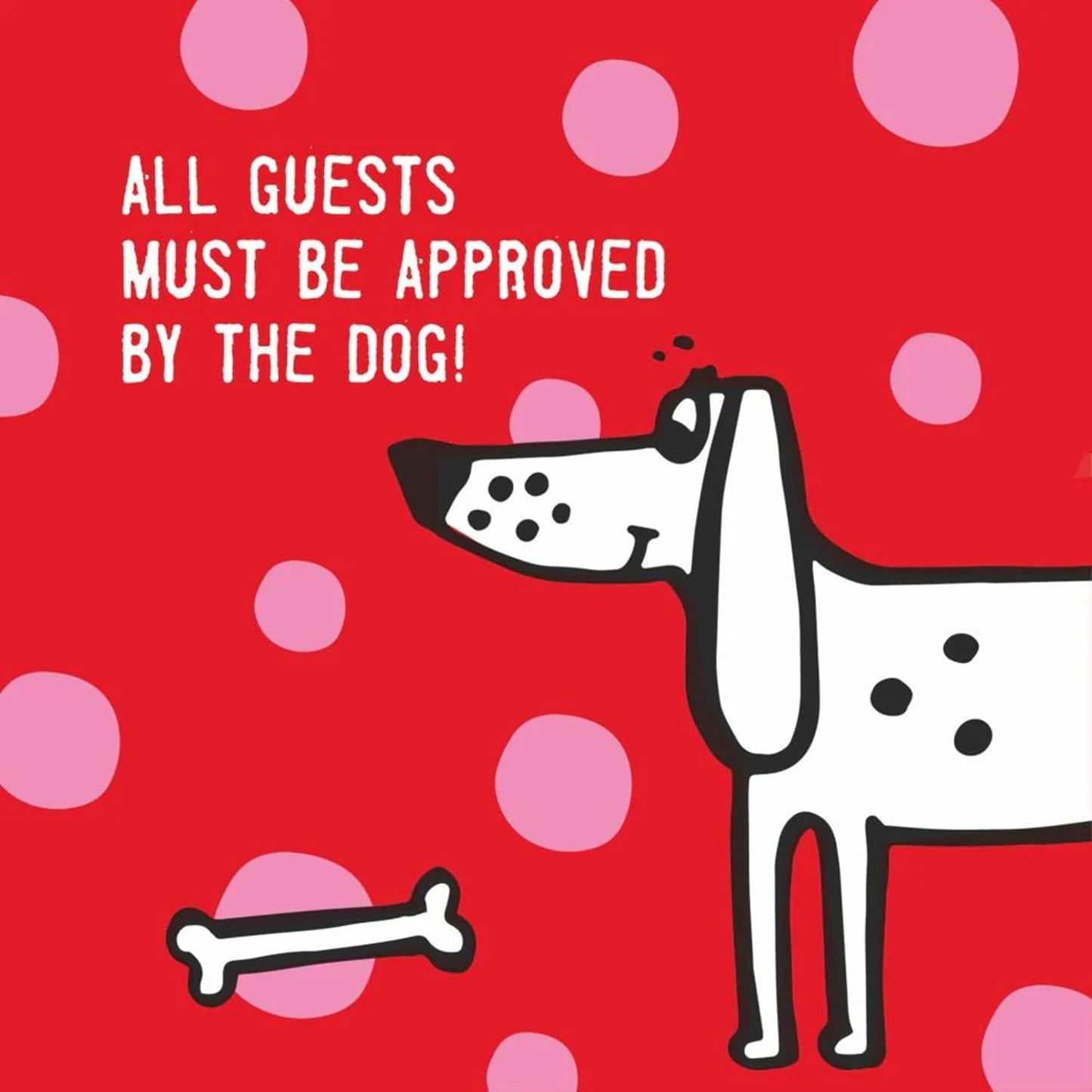 Servilletas de bebidas con diseño de perros 5x5 pulgadas 40 unidades