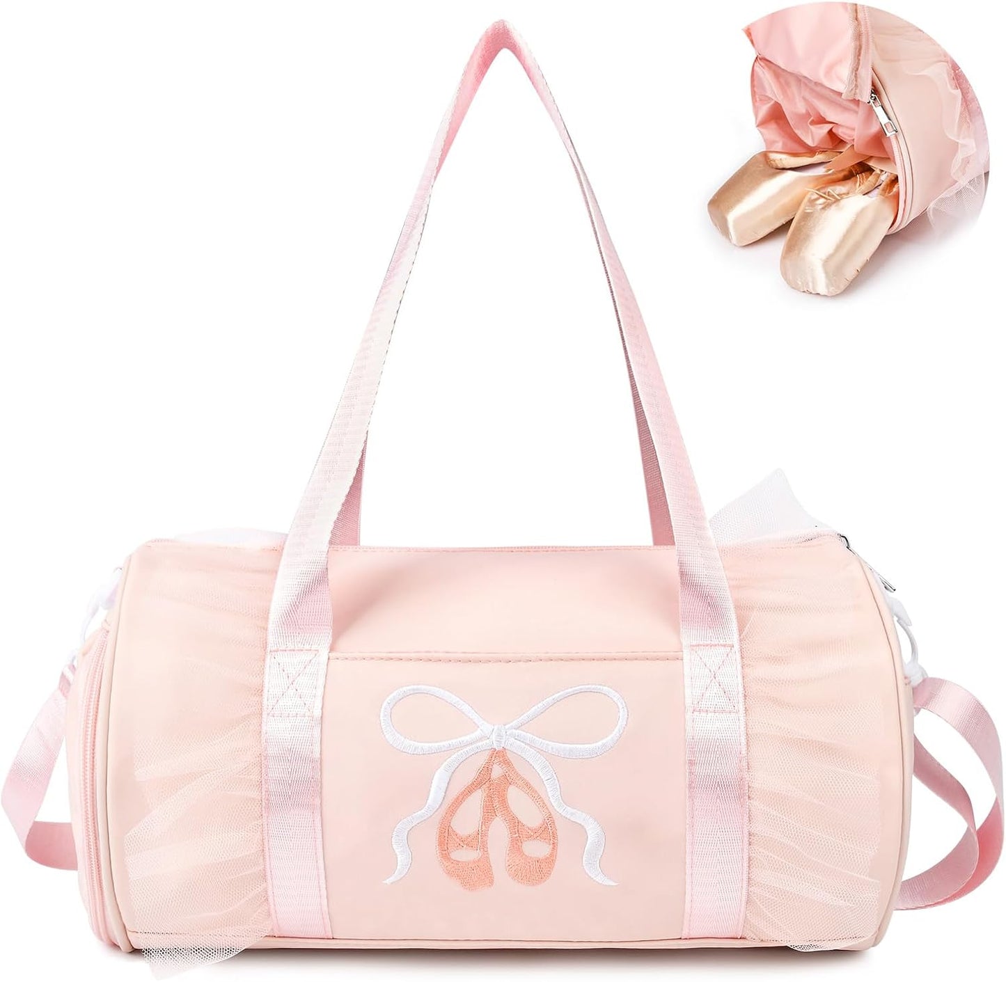 Bolsa baile niña 8L con compartimento zapatos resistente agua