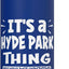 Botella agua acero inox aislada Hyde Park