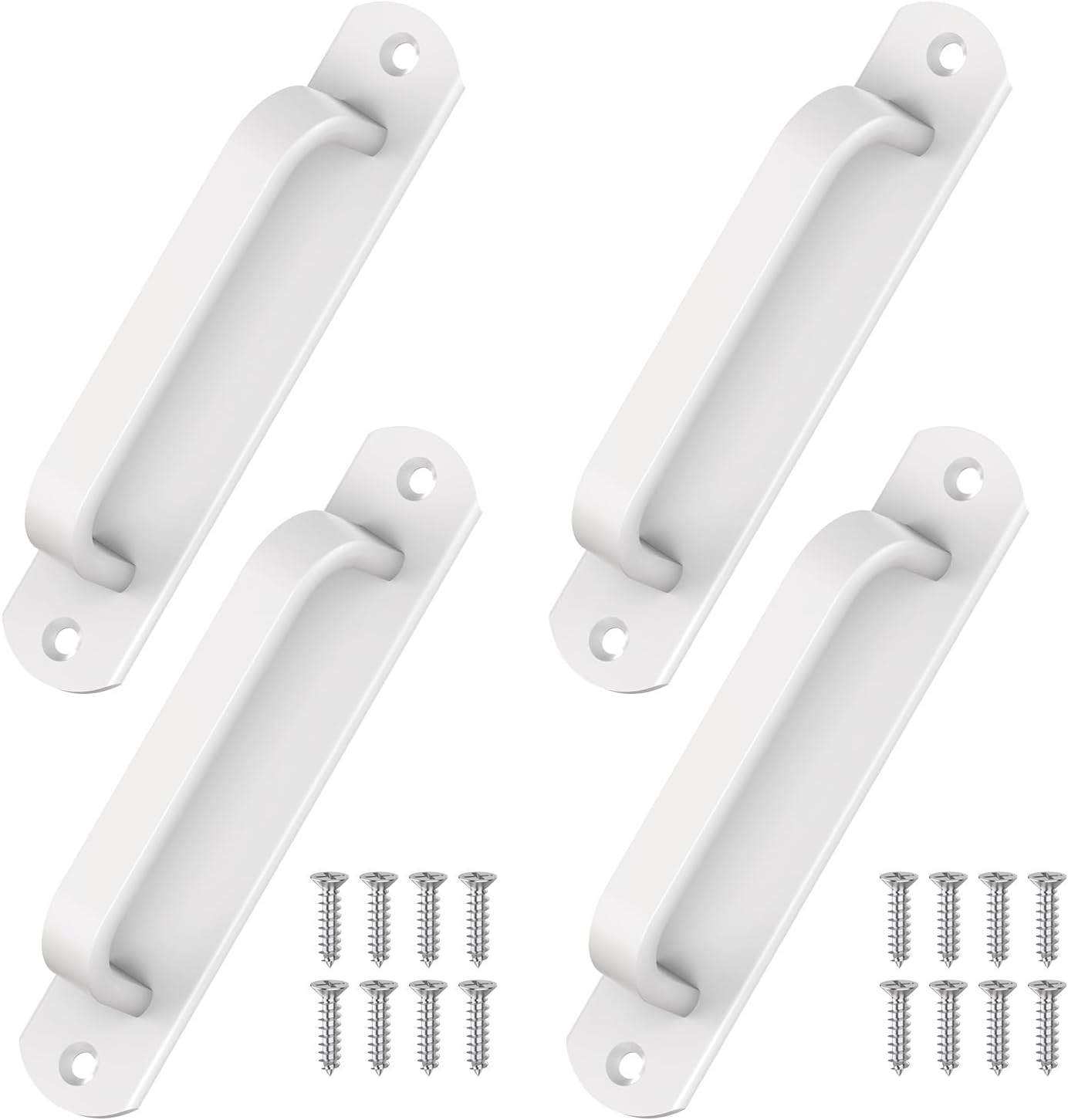 Manija puerta corrediza 5.9pulg aluminio para armario cajón garaje