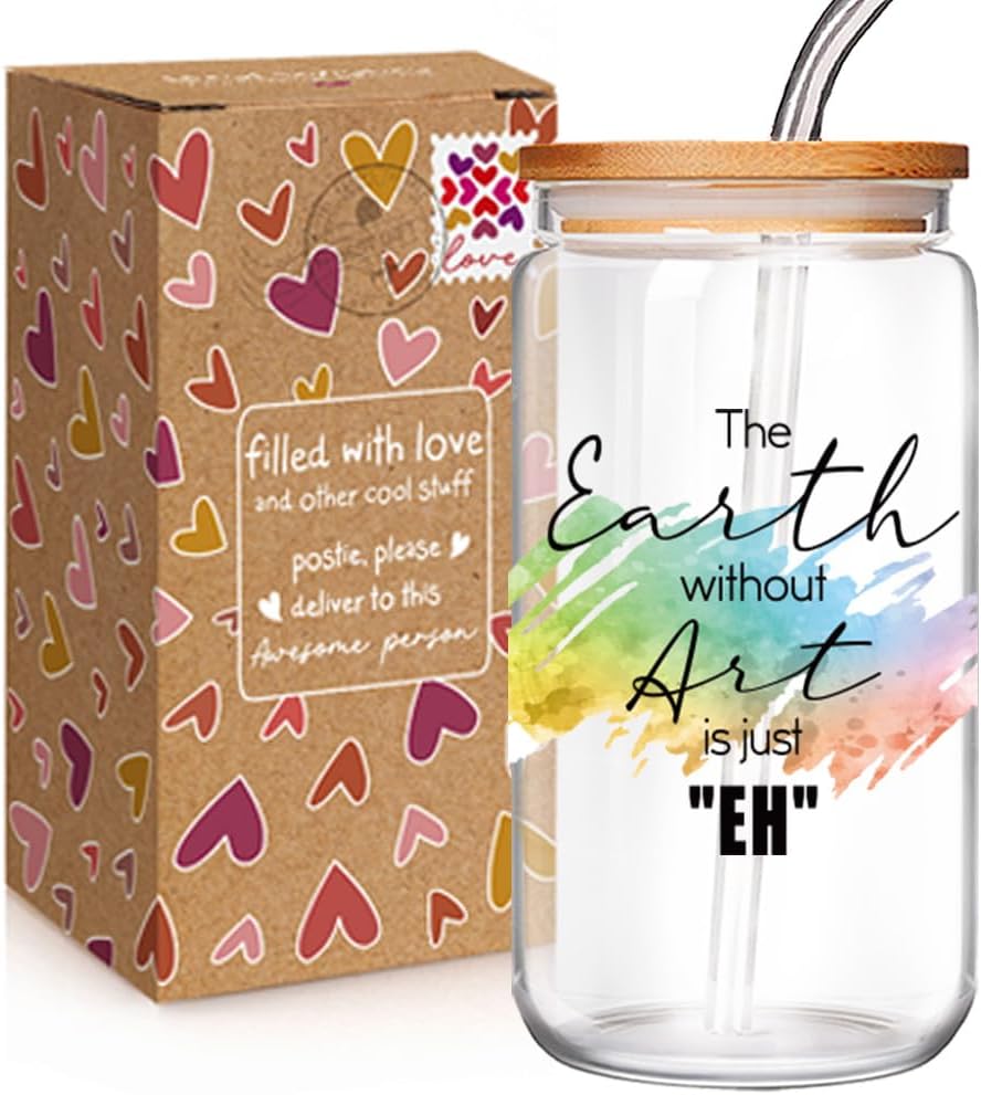 Taza de agradecimiento para profesores de arte y artistas, regalo para hombres y mujeres