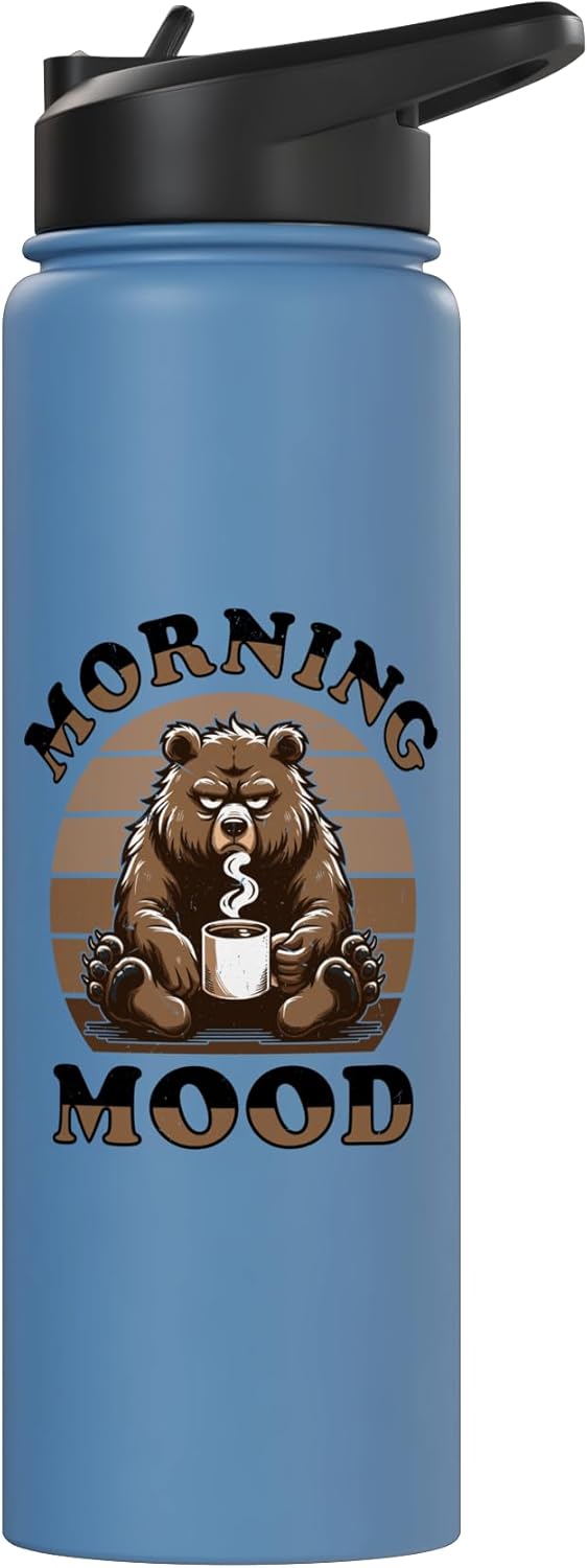 Botella agua acero inox térmica con café