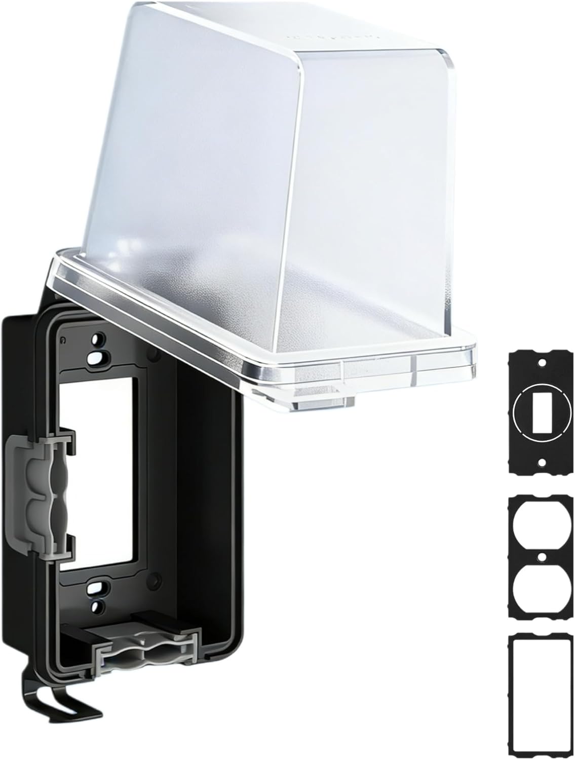 Cubierta exterior profunda resistente NEMA 3R compatibilidad GFCI