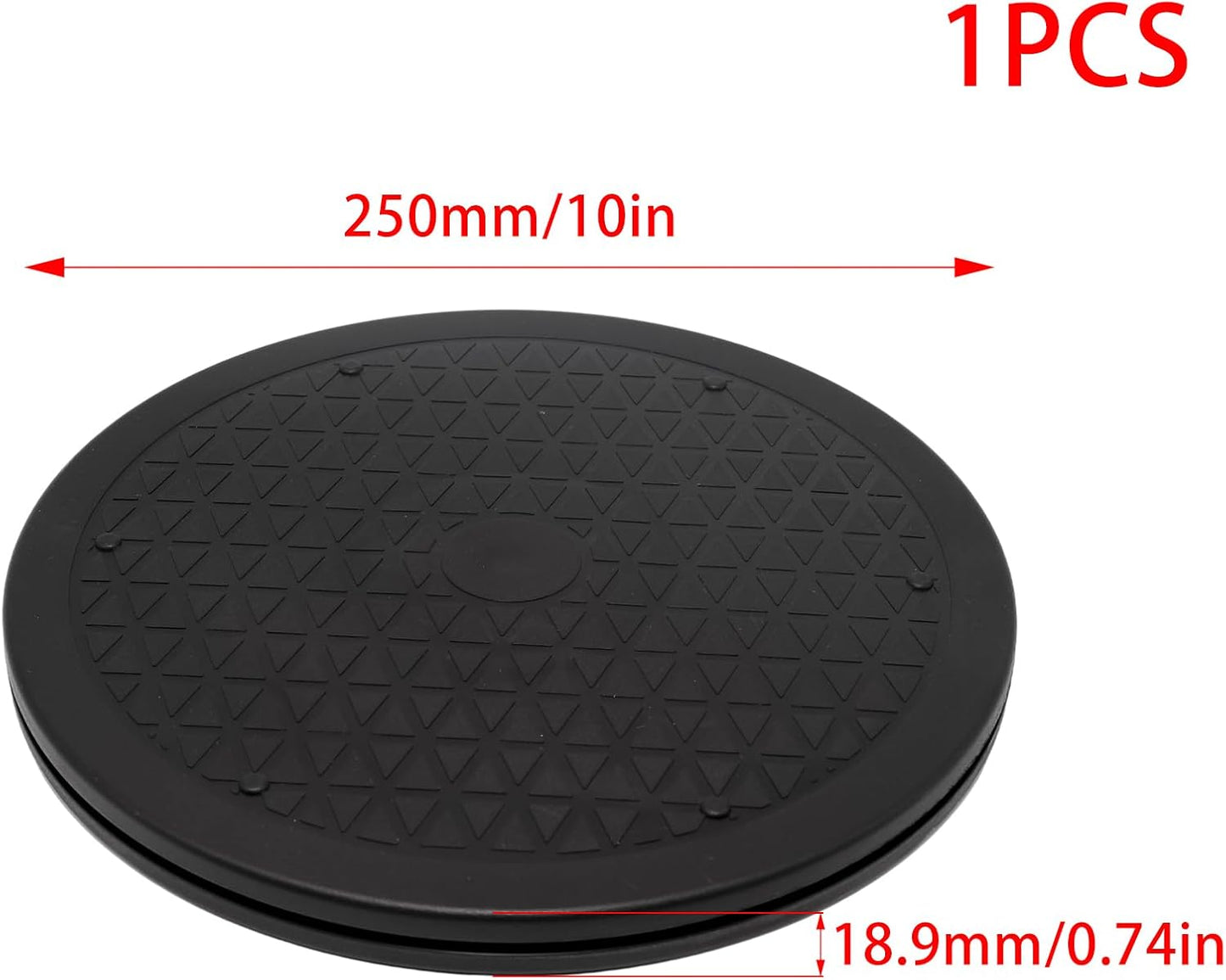 Tocadiscos Lazy Susan 10pulg giratorio 360° con rodamientos acero