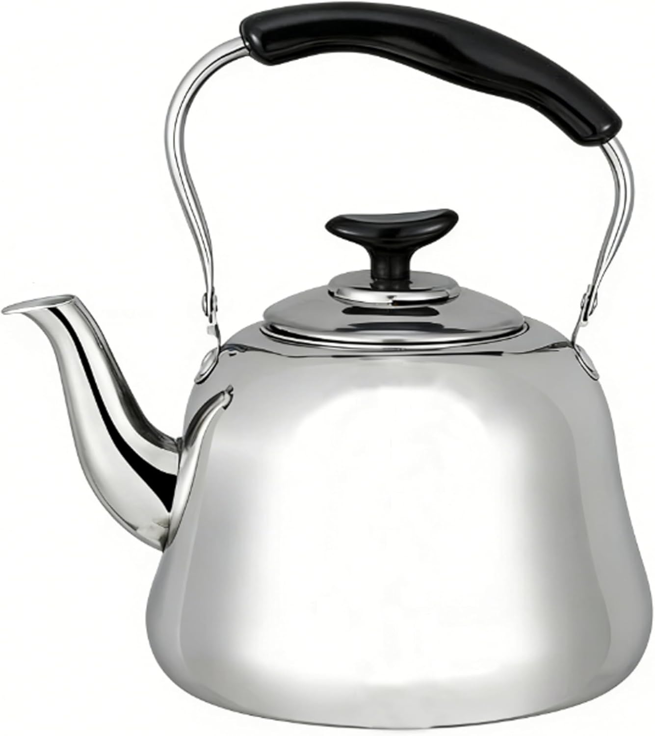 Tetera Silbante 4qt Grado Alimenticio Acabado Espejo