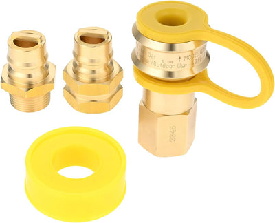 Manguera propano 3/4pulg conector rápido gas natural generador