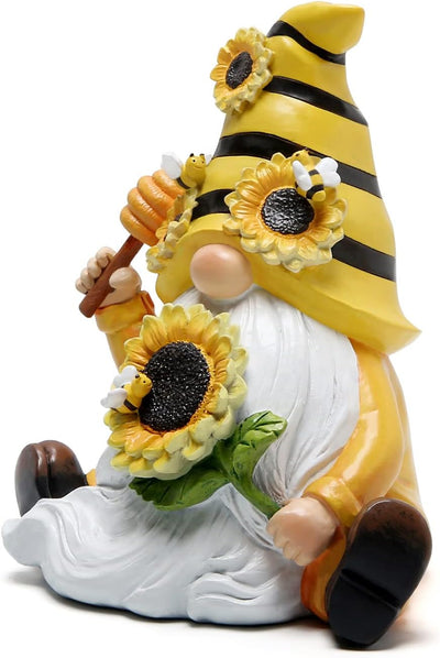 Decoraciones de gnomo abejorro para jardín patio regalo mamá abuela