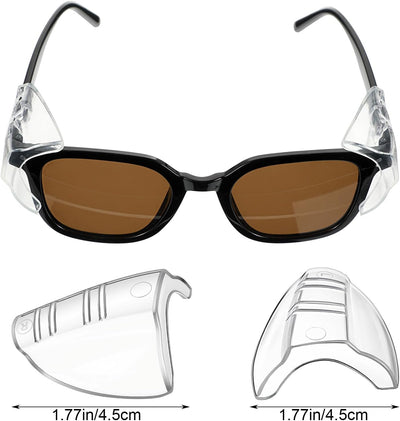 Protectores laterales lentes universales transparentes con clip