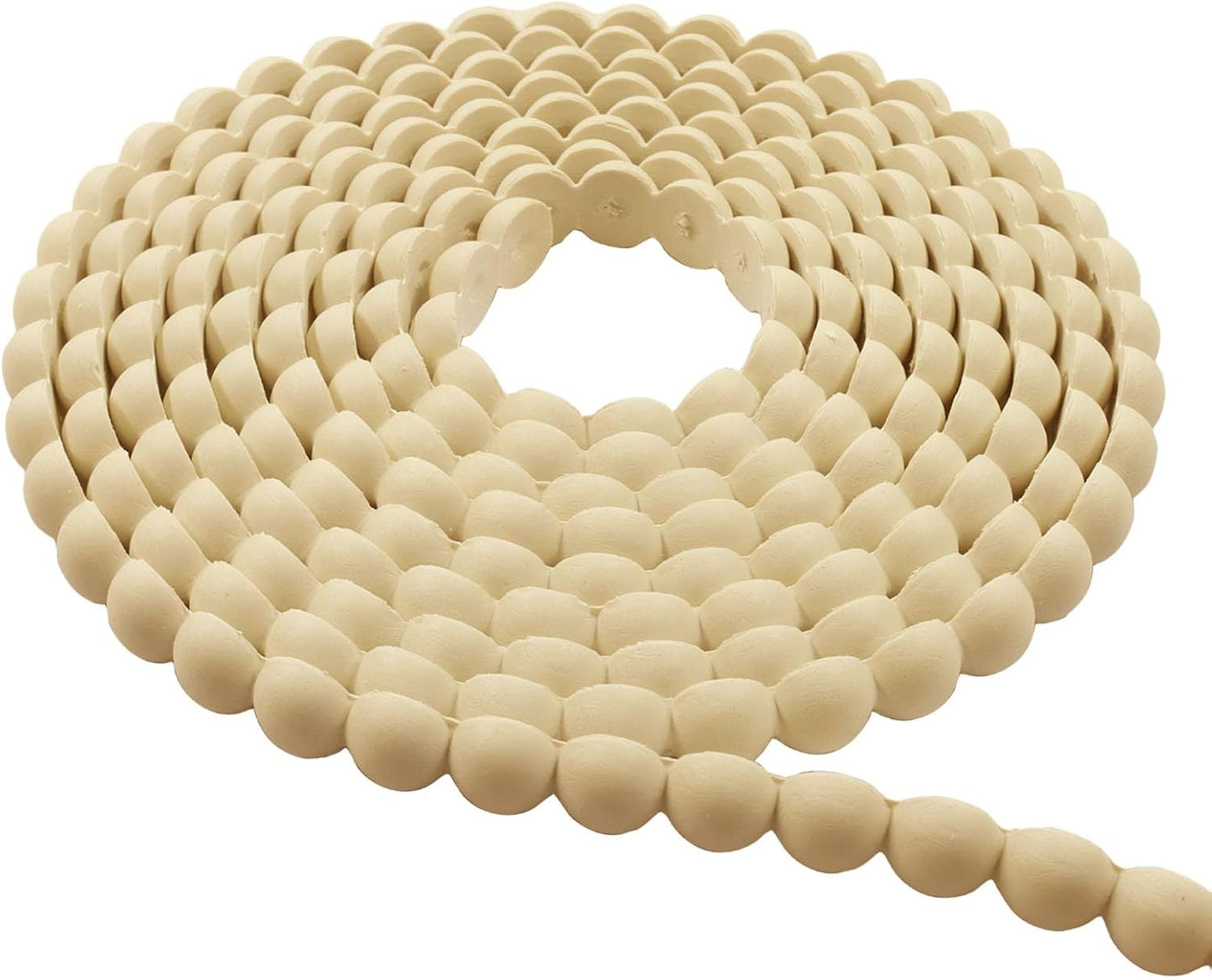 Moldura flexible para paredes 10ft color madera