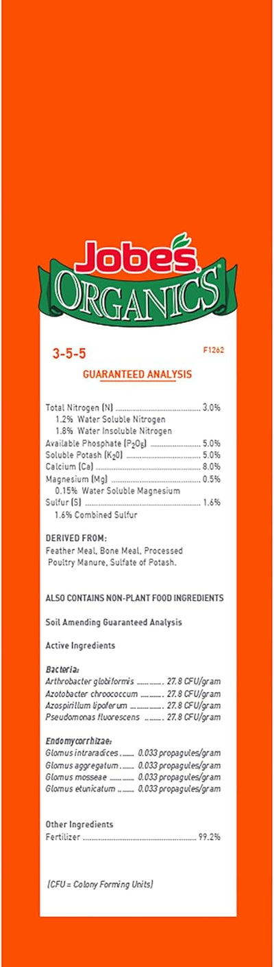 Fertilizante granular jardín plantas frutales y cítricos 4lb